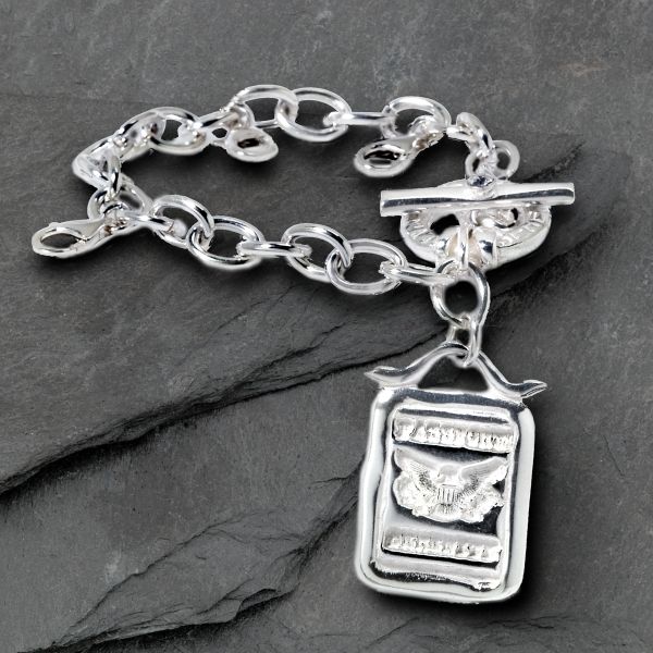 Passport Charm Bracelet