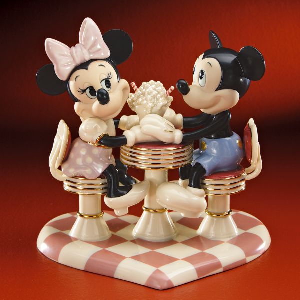 Mickey's Soda Shop Sweetheart by Lenox