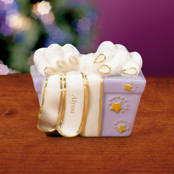 Holiday Traditions Lavender Present