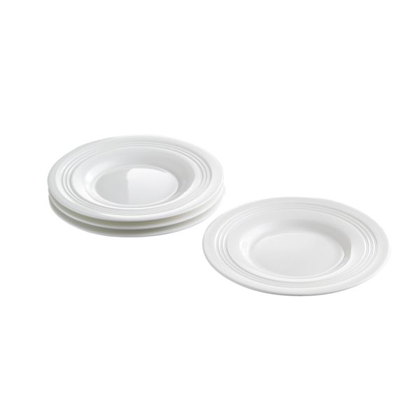 Tin Can Alley Appetizer Plates, Set of 4