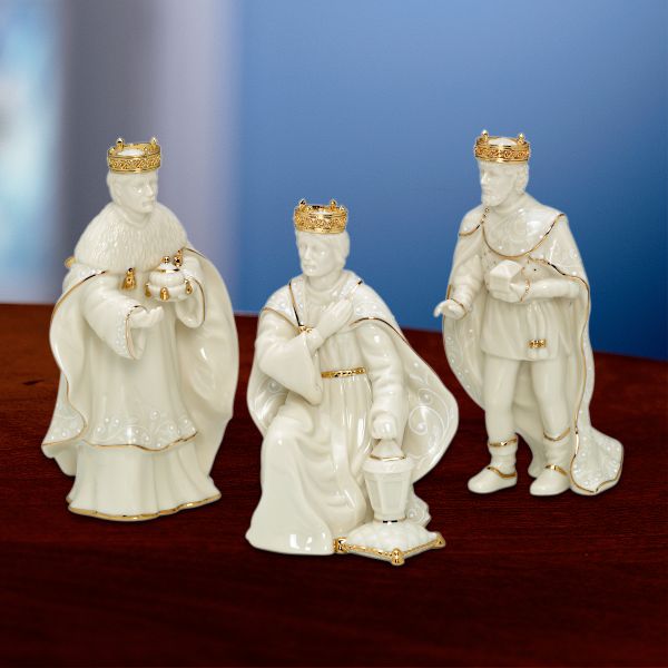 Innocence Nativity Three Kings Figurine by Lenox