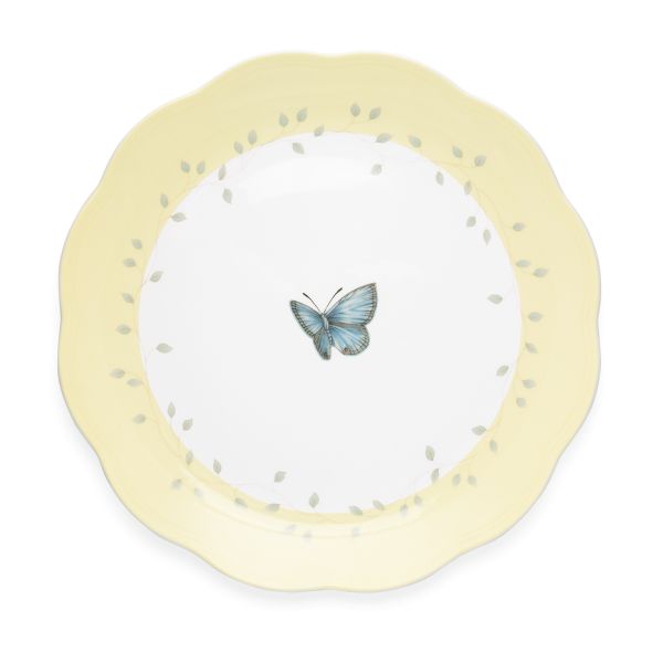 Butterfly Meadow® Yellow Dinner Plate