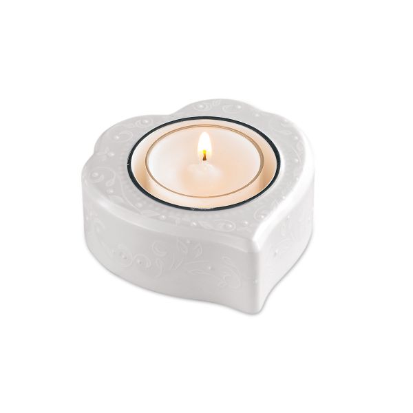 Opal Innocence Heart Votive