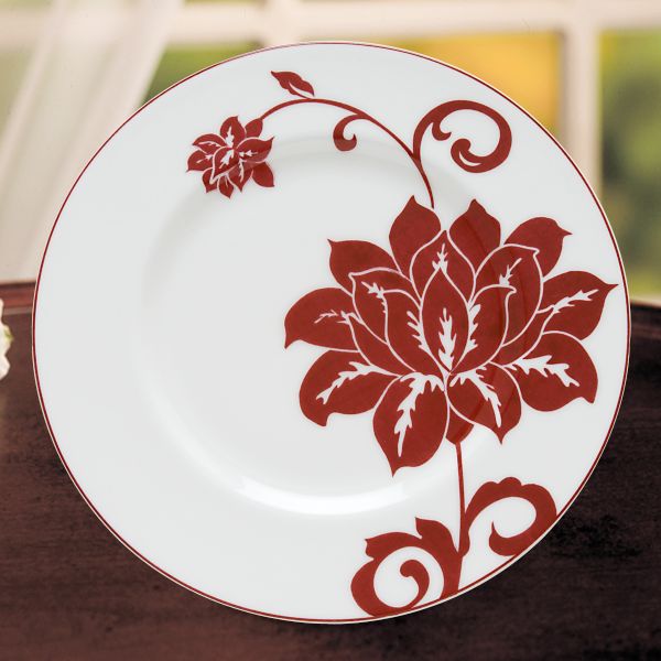 Simply Fine Lenox® Batik Salad/Luncheon Plate