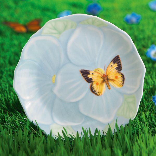 Butterfly Meadow Flower Canapé Plate