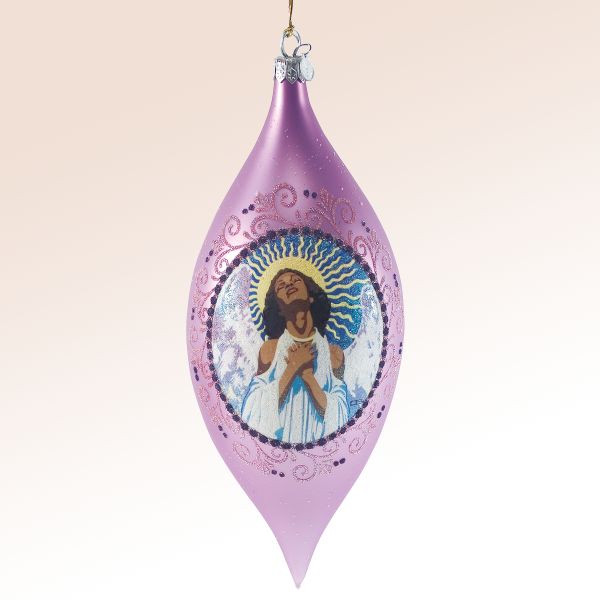 Faith Glass Ornament by Thomas Blackshear