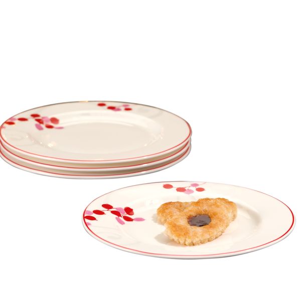 Merry Berry Dessert Plates, Set of 4