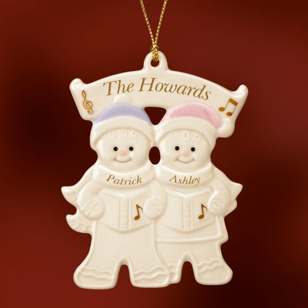 Couple's Warm Wishes Gingerbread Ornament by Lenox