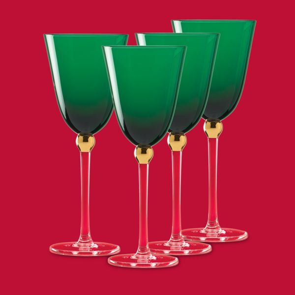 Gorham® Touch of Gold Ivy Goblets, Set of 4