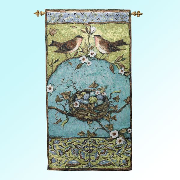 Morning Song Wall Hanging with Rod