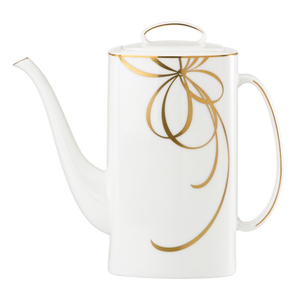 kate spade new york Belle Boulevard Gold Coffeepot