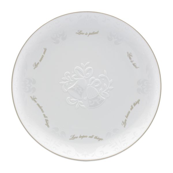 Opal Innocence Wedding Plate