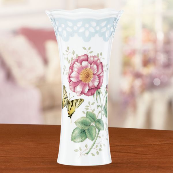 Butterfly Meadow Colors Vase
