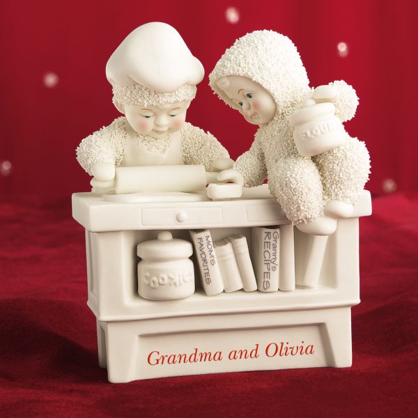 Snowbabies Grandma's Favorite Recipes Figurine by Lenox