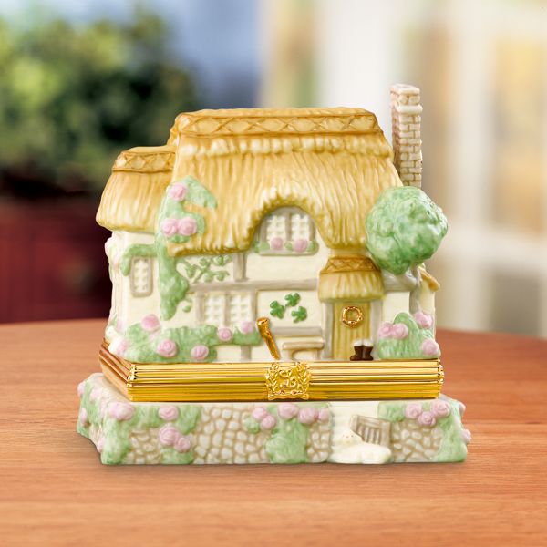 Irish Cottage Treasure Box