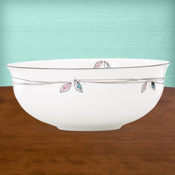 Silver Song Serving Bowl