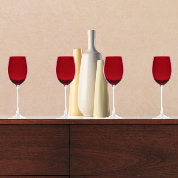 Tuscany Holiday Balloon Goblets, Set of 4