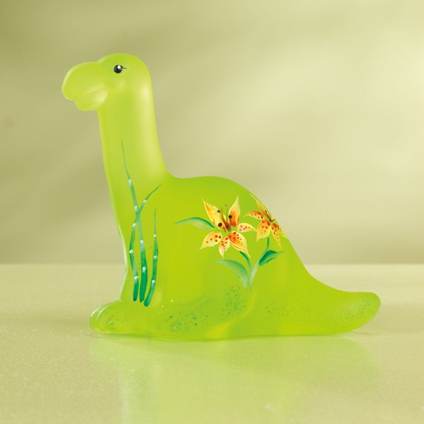 Fenton Key Lime Dinosaur