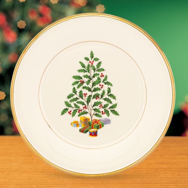 Holiday Tree Accent Plate