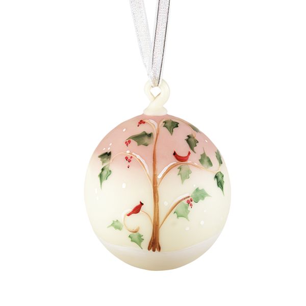 Fenton Christmas Ball Ornament