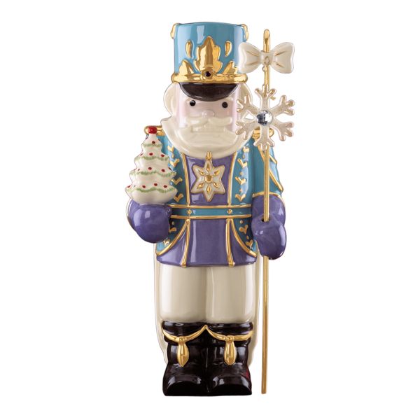 Nutcracker with Tree Figurine
