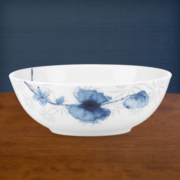Simply Fine Lenox® Watercolor Indigo Blue Bowl