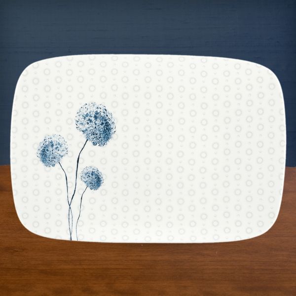 Simply Fine Lenox® Watercolor Indigo Blue Platter