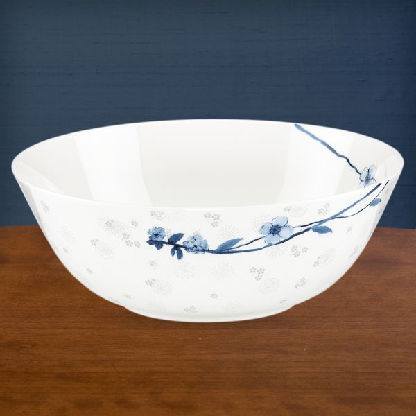 Simply Fine Lenox® Watercolor Indigo Blue Serving Bowl