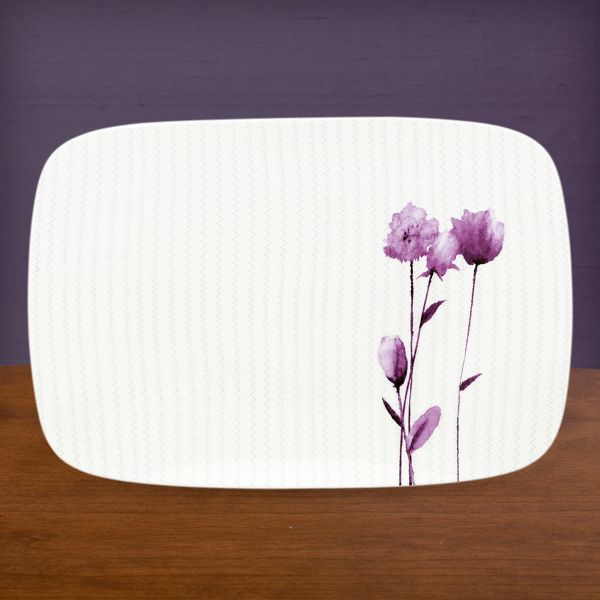 Simply Fine Lenox® Watercolor Amethyst Platter
