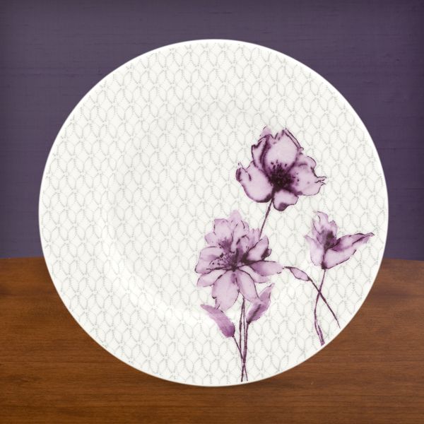 Simply Fine Lenox® Watercolor Amethyst  Party Plate