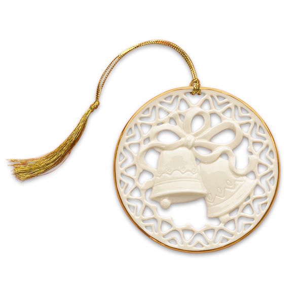 Pierced Jingle Bells Ornament