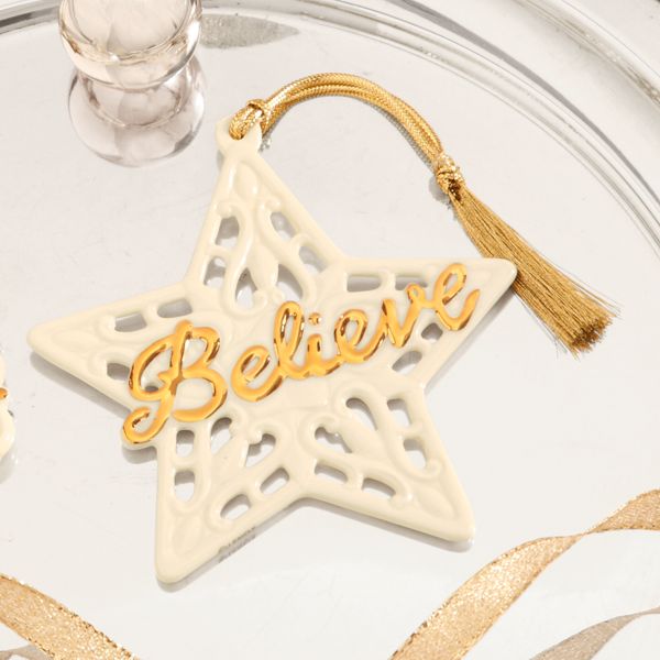Pierced Believe Ornament