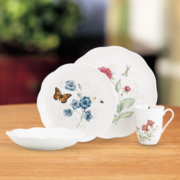 Butterfly Meadow® Basket 4-piece Place Setting