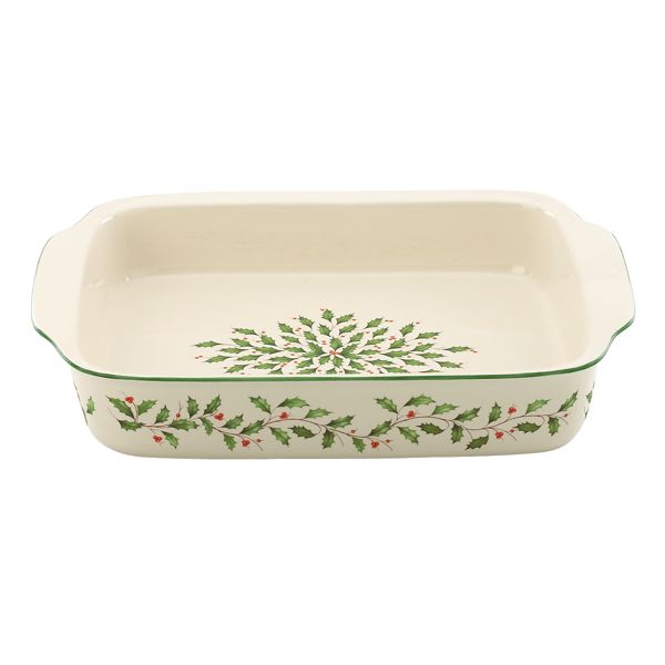 Holiday Large Rectangular Baker