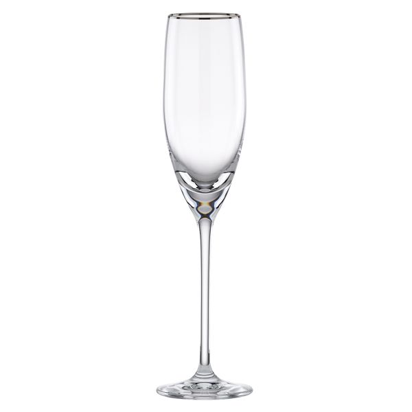 Timeless Platinum Signature Crystal Flute