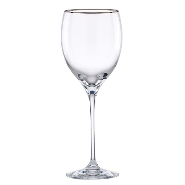 Timeless Platinum Signature Crystal Wine Glass
