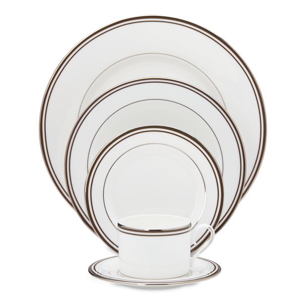 Federal Platinum Chocolate 16-pc. Dinnerware Set
