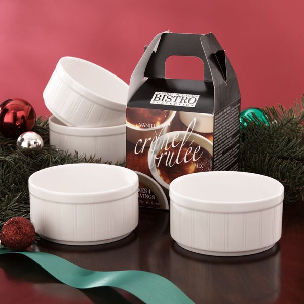 Aspen Ridge Ramekins Set with Creme Brulee Mix