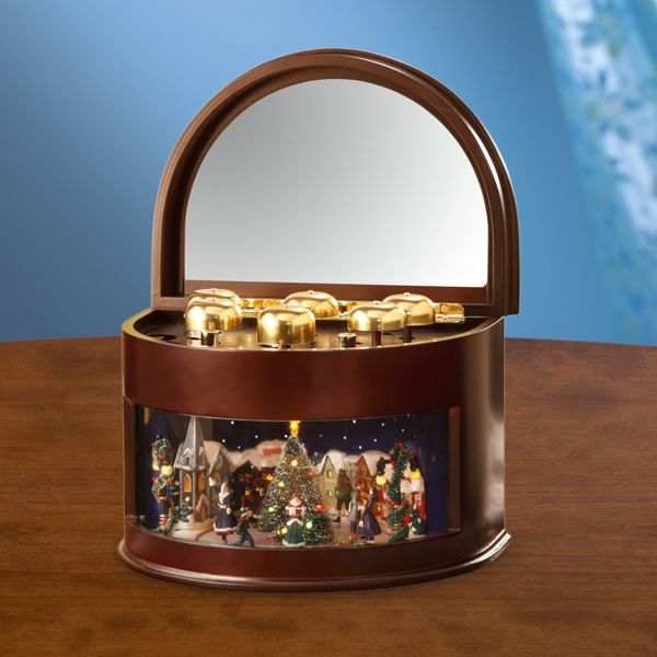 Gold Label Symphony of Bells Animated Music Box