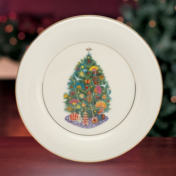 Good Fortune Christmas Collector Plate