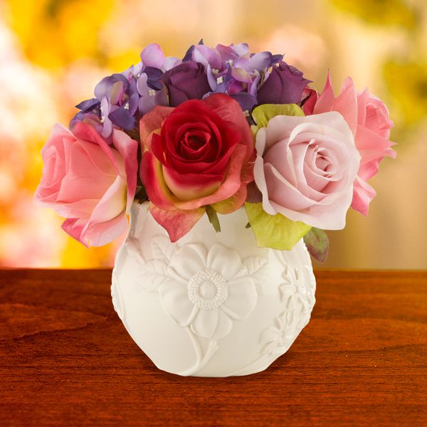 Floral Fields Cachepot Centerpiece
