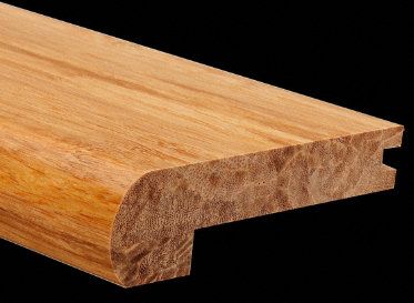 Prefinished Strand Natural Bamboo Stair Nose