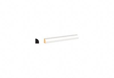 White Primed Shoe Molding