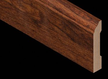 African Thuya Burlwood Laminate Baseboard- 7.5lft