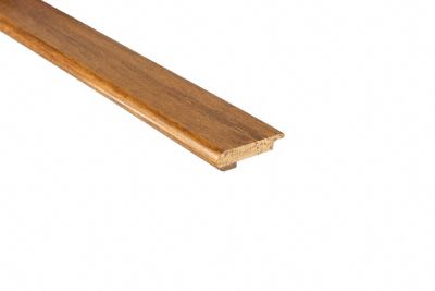 Pref Strand Carbonized Overlap Bamboo Stair Nose