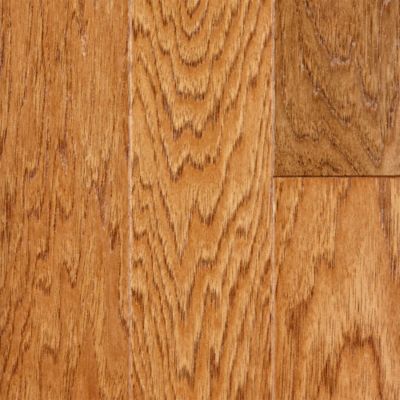 Sch�n Quick Clic Engineered&nbsp;-&nbsp;3/8"x4 1/4"&nbsp;Hickory&nbsp;Caraya spp.&nbsp;Stained Finish&nbsp;Engineered