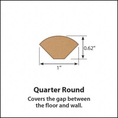 Murray Forest Oak  Laminate Quarter Round