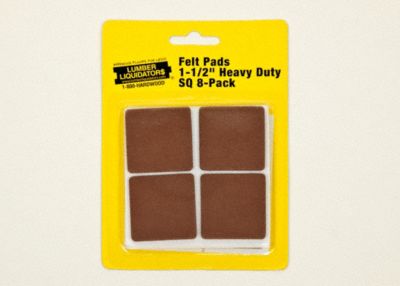 1-1/2" Heavy Duty Felt Pads 8-Pack