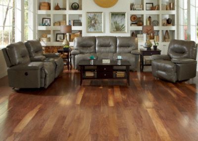 Sch�n Engineered&nbsp;Natural&nbsp;1/2"x5"&nbsp;Walnut&nbsp;Juglans Nigra&nbsp;Clear Finish&nbsp;Engineered