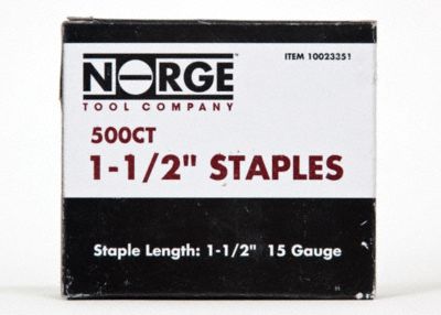 1-1/2" Staples 500-Count